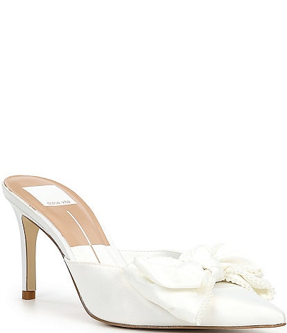 Dolce Vita Kayli Pearl Bow Detail Dress Mules