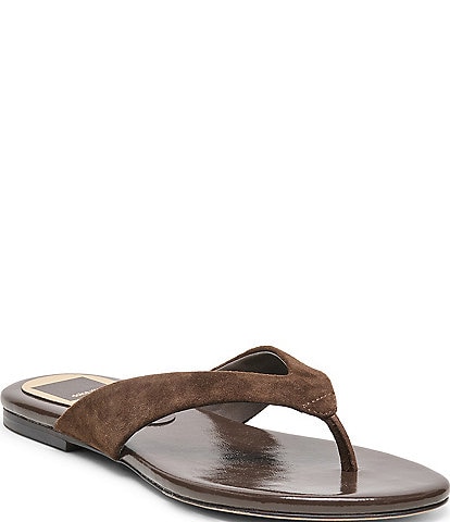 Dolce Vita Linnet Suede Thong Sandals