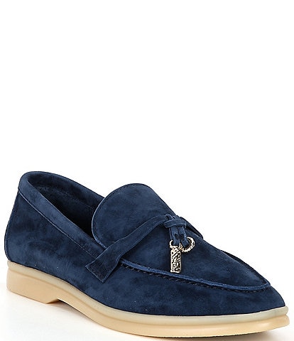 Dolce Vita Lonzo Suede Tassel Charms Loafers