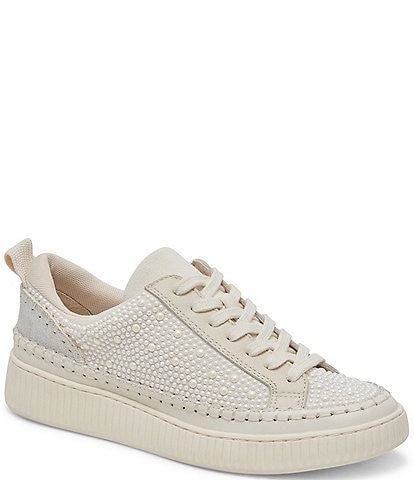 Dolce Vita Nicona Pearl Embellished Sneakers