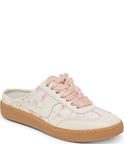 Dolce Vita Notice Slide Floral Retro Suede Slip-On Sneakers