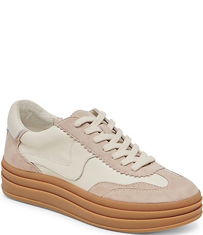 Dolce Vita NoticeX Retro Leather Platform Sneakers