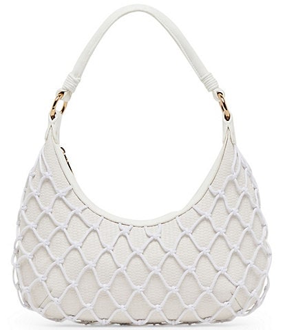 Dolce Vita Positano Raffia Net Shoulder Bag
