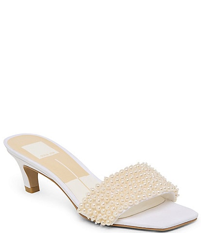Dolce Vita Rexa Pearl Slip-On Dress Sandals
