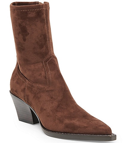 Dolce Vita Rutger Suede Pointed Toe Booties