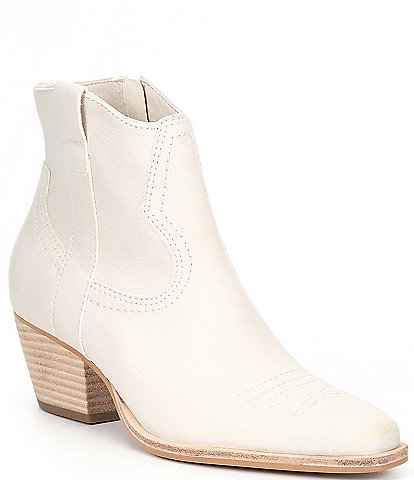 Dillards white cheap ankle boots