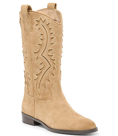 Dolce Vita Tomara Suede Western Inspired Boots