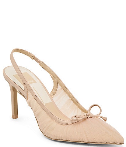 Dolce Vita Yela Tulle Slingback Pumps