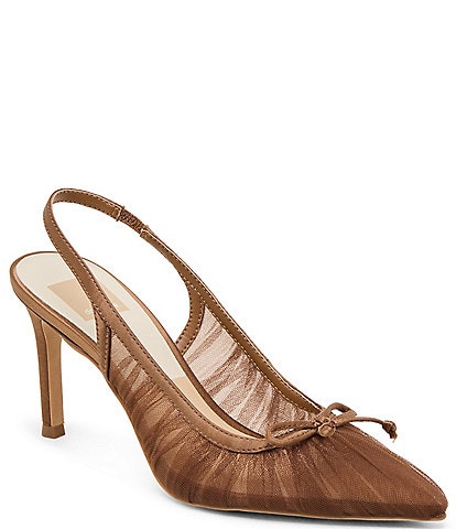 Dolce Vita Yela Tulle Slingback Pumps