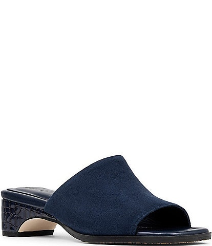 Donald Pliner Clodie Suede Slide Sandals