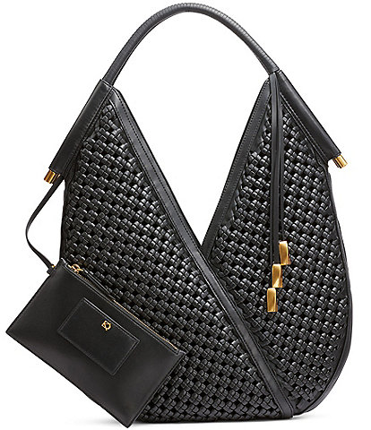 Donna Karan Baldwin Large Woven Shoulder Bag