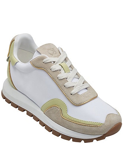 DKNY K1300916 ABENI-LACE UP SNEAKER WHITE - Quality Shoes