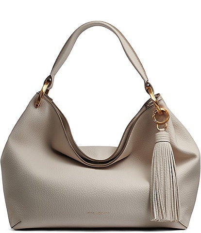 Donna Karan Glenwood Tassel Slouchy Shoulder Bag