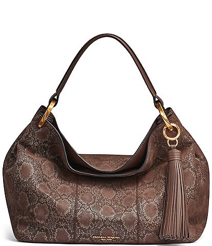Donna Karan Glenwood Snake Effect Shoulder Bag