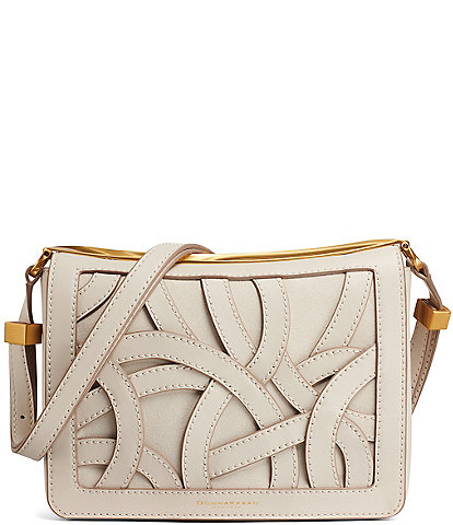 Donna Karan Jericho Woven Floral Crossbody Bag