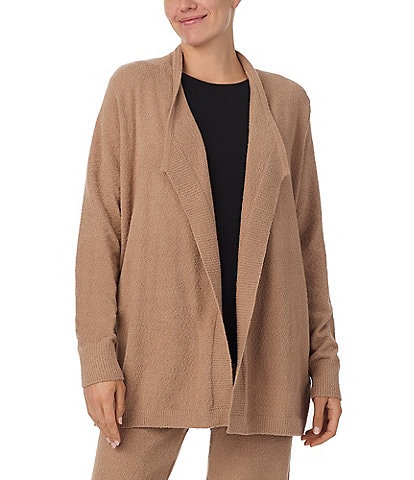 Donna Karan Knit Long Sleeve Cardigan