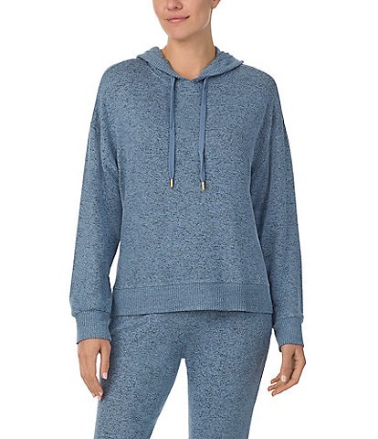 Donna Karan Knit Long Sleeve Coordinating Lounge Hoodie