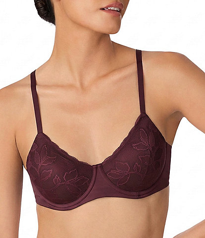 Donna Karan Lace Unlined Balconette Bra