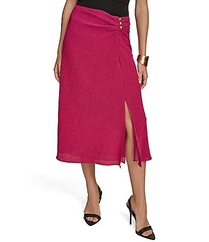 Donna Karan Midi A Line Skirt