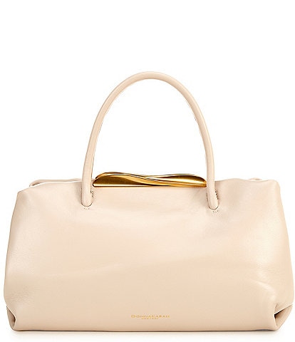 Donna Karan Poplin Small Satchel Handle Bag