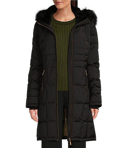 Dillards women's puffer coats on sale