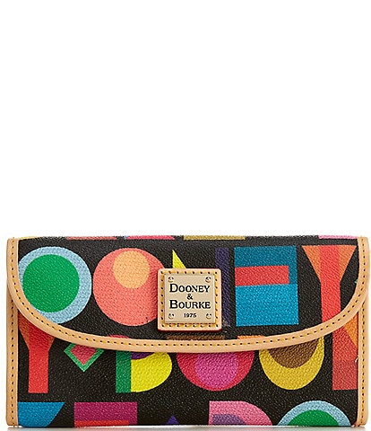 Dooney & Bourke Art Deco Continental Clutch