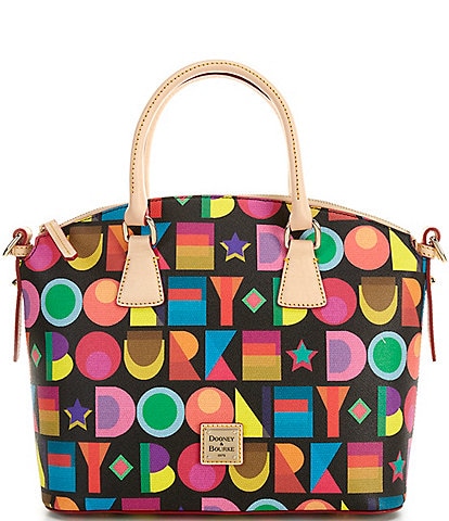 Dooney & Bourke Art Deco Domed Satchel Bag
