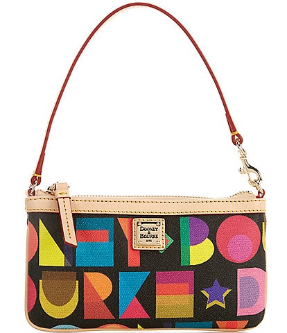 Dooney & Bourke Art Deco Large Slim Wristlet