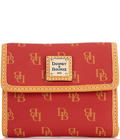 Dooney & Bourke Blakely Signature Logo Small Flap Wallet