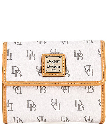 Dooney & Bourke Blakely Signature Logo Small Flap Wallet