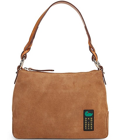Dooney & Bourke Chloe 25 Suede Hobo Shoulder Bag