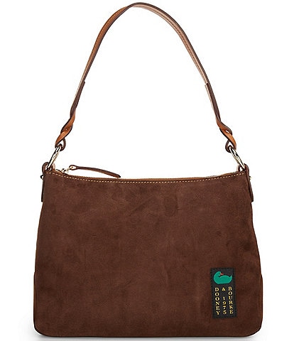 Dooney & Bourke Chloe 30 Suede Hobo Shoulder Bag