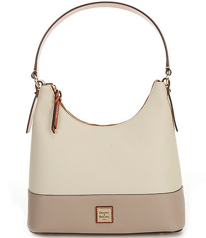 Dooney & Bourke Color Block Leather Hobo Shoulder Bag