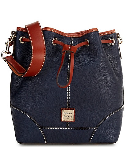 Dooney & Bourke Drawstring Leather Shoulder Bag