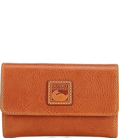 Dooney & Bourke Florentine Collection Leather Flap Wallet