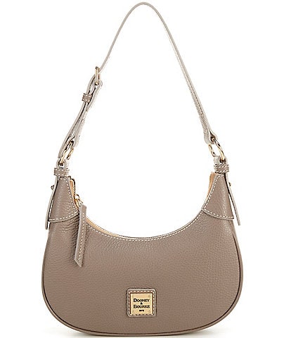 Dooney & Bourke Lucca Pebbled Leather Baguette Shoulder Bag