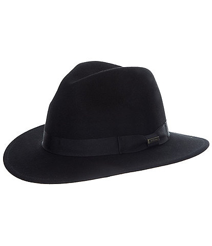 Dorfman Milano Biltmore Crush Fedora Wool Hat