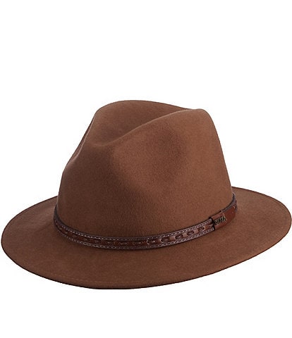 Dorfman Milano Scala Water Repellent Wool Felt Safari 2 1/2#double; Brim Hat