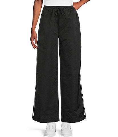 Double Zero High Rise Drawstring Wide Leg Pants