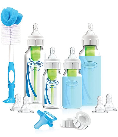 Dr. Brown's Options+ Narrow Glass Baby Bottles Starter Gift Set