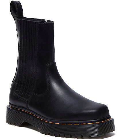 Dr. Martens Amaayah Lo Orleans Leather Pull On Booties