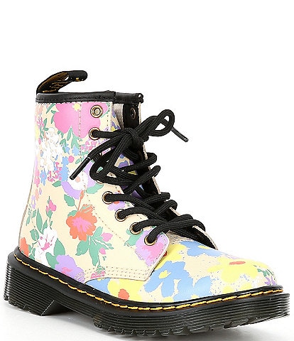 Dr. Martens Girls' 1460 Floral Mashup Hydro Boots (Youth)