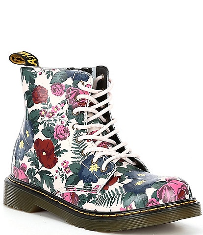 Dr. Martens Girls' 1460 Printed Leather Boots (Toddler)