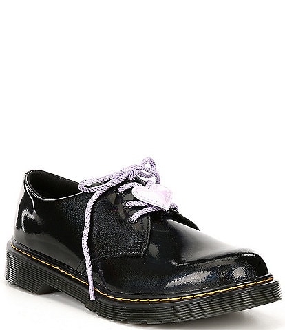 Dr. Martens Girls' 1461 Softy T Heart Lace-Up Leather Oxfords (Youth)