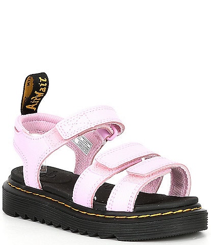 Dr. Martens Girls' Klaire Leather Sandals (Toddler)