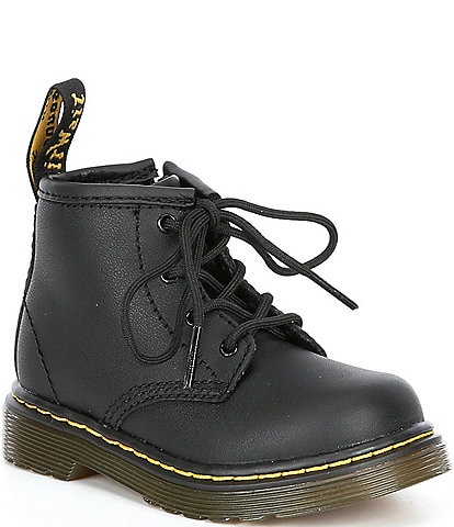 Dr. Martens Kids' 1460 Softy T Leather Lace-Up Combat Boots (Infant)