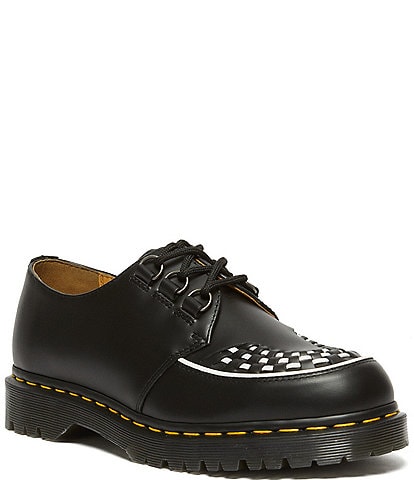 Dr. Martens Ramsey Leather Woven Detail Oxfords
