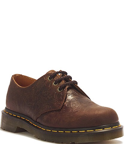Dr. Martens Women's 1461 Floral Embossed 3-Eye Shoes