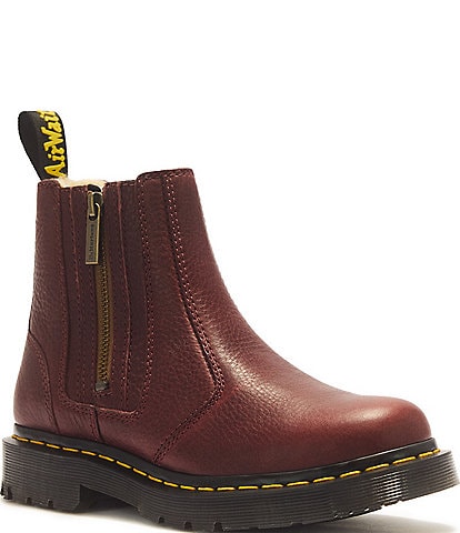 Dr. Martens Women's 2976 Alyson Zip Leather Chelsea Booties