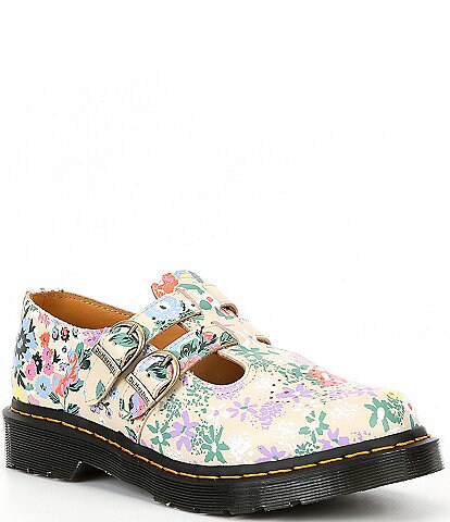 Dr. Martens Women's 8065 Floral Mash Up Mary Jane Shoes
